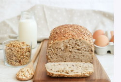 Homemade low curb breads