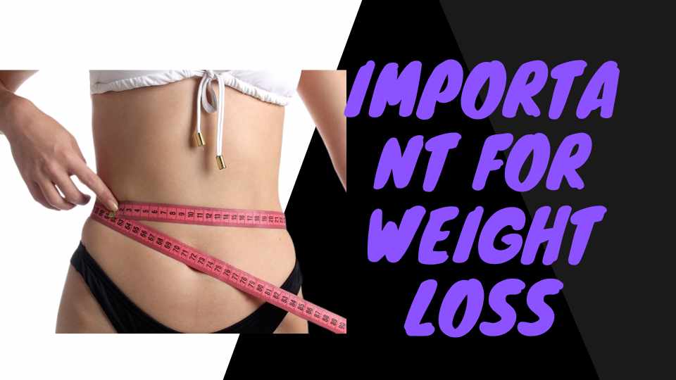 Important for Weight Loss