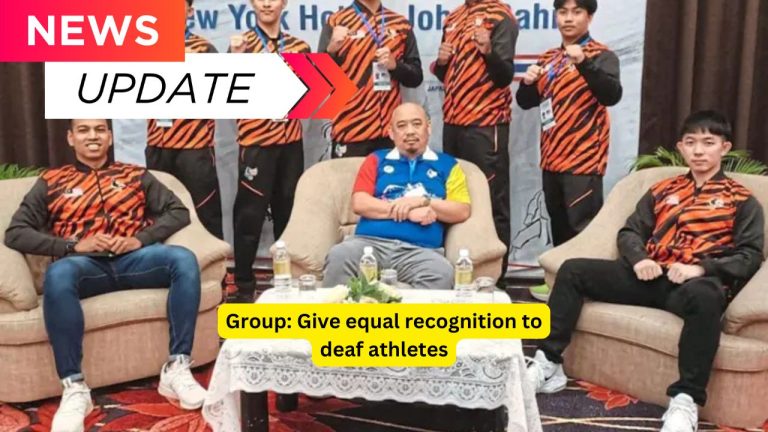 Group Give equal recognition to deaf athletes