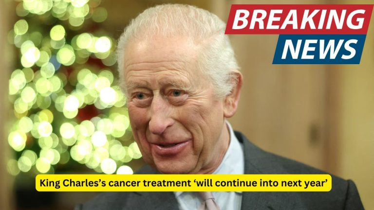 King Charles’s cancer treatment ‘will continue into next year’