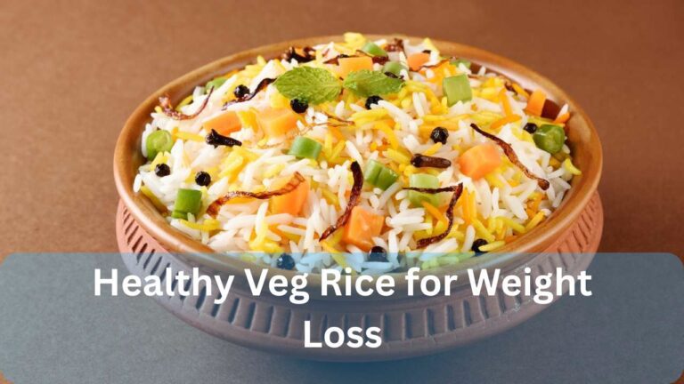 Healthy Veg Rice for Weight Loss