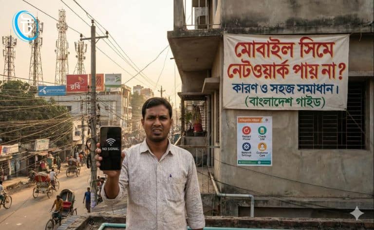 মোবাইল সিমে নেটওয়ার্ক পায় না