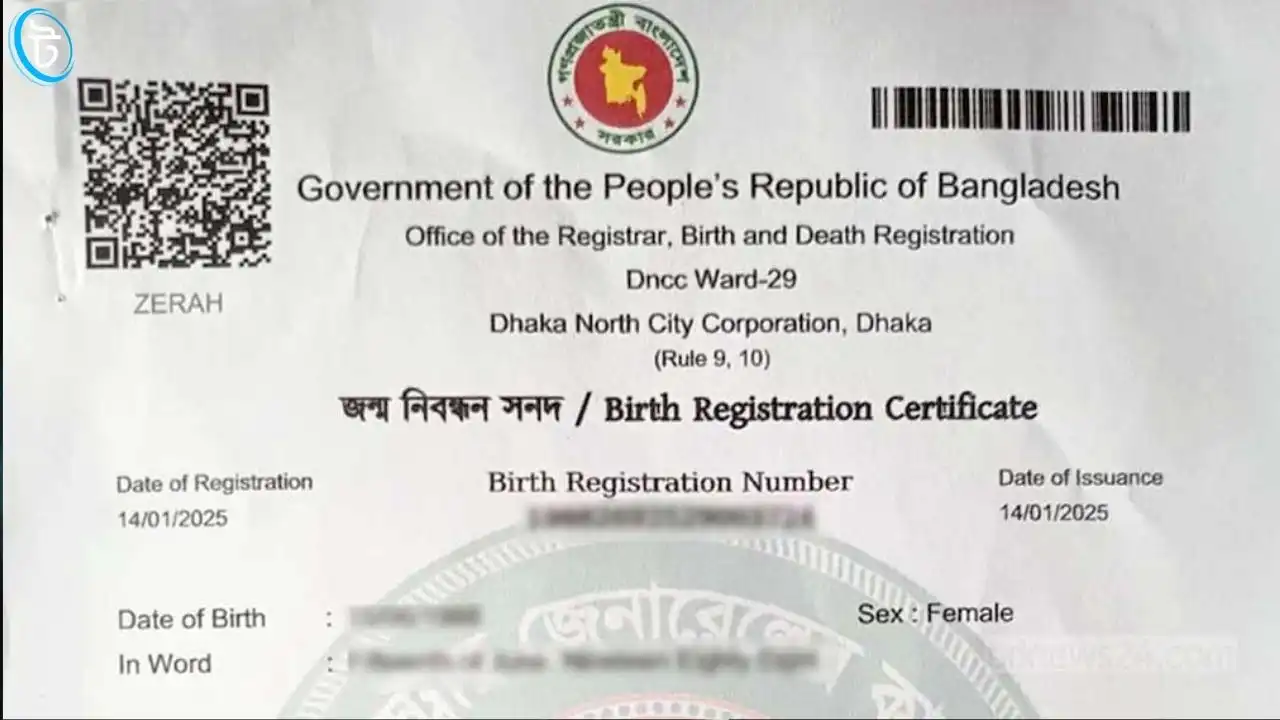 জন্ম নিবন্ধন চেক করবেন যেভাবে