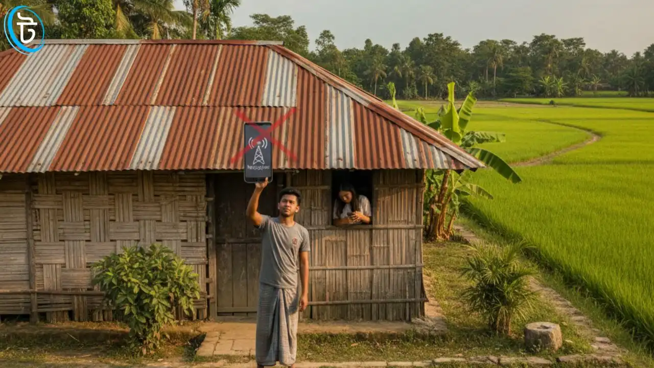 টিনের ঘরে নেটওয়ার্ক পায় না কেন