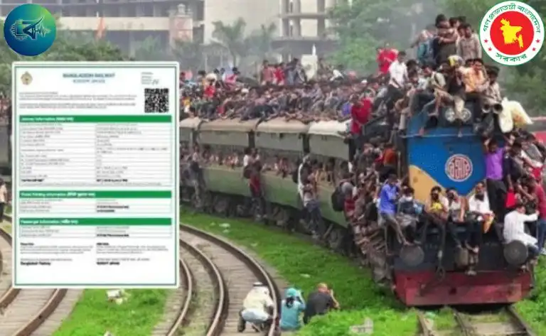 ঈদে ট্রেনের অগ্রিম টিকিট বিক্রির শুরু ৩ মার্চ,অনলাইনে কাটার সহজ উপায়