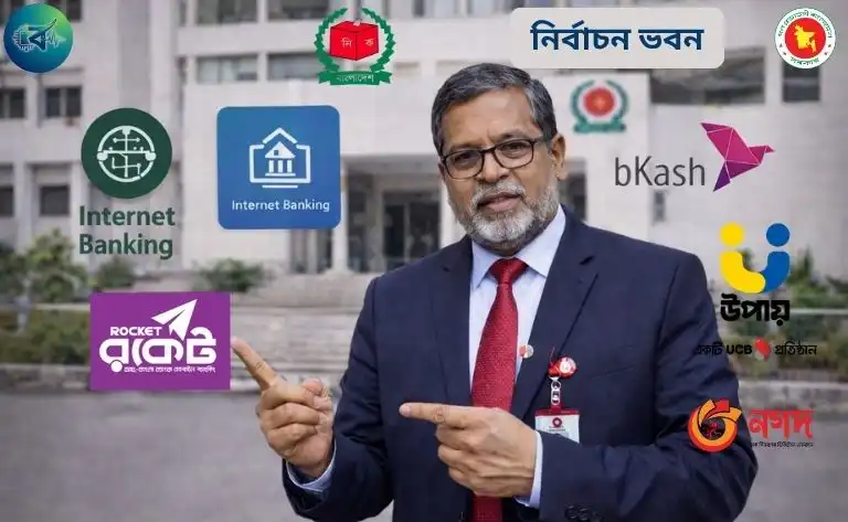 ত্রয়োদশ জাতীয় নির্বাচনকে কেন্দ্র করে ইন্টারনেট ব্যাংকিং ও অনলাইন লেনদেনে বিধিনিষেধ আরোপ