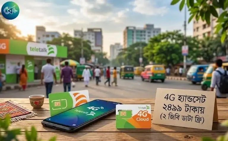 টেলিটক cloud 4g হ্যান্ডসেট