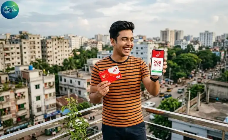 রবি নতুন সিমে ১৮ টাকায় ২ জিবি ইন্টারনেট অফার