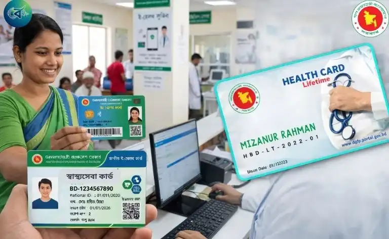সরকারের নতুন ‘ই-হেলথ’ কার্ডে মিলবে যেসব সুবিধা: রোগীর সব মেডিকেল তথ্য থাকবে এক কার্ডে