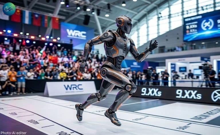 বেইজিং হাফ-ম্যারাথনে মানুষের রেকর্ড ভাঙল হিউম্যানয়েড রোবট