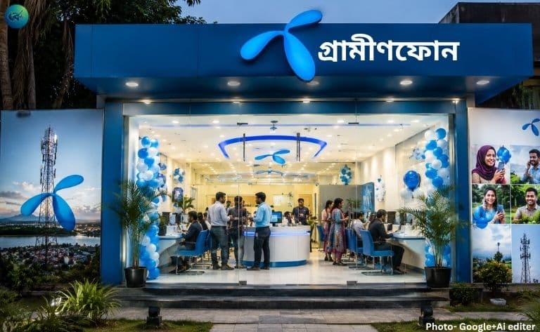 খুলনায় নতুন গ্রামীণফোন সেন্টার উদ্বোধন