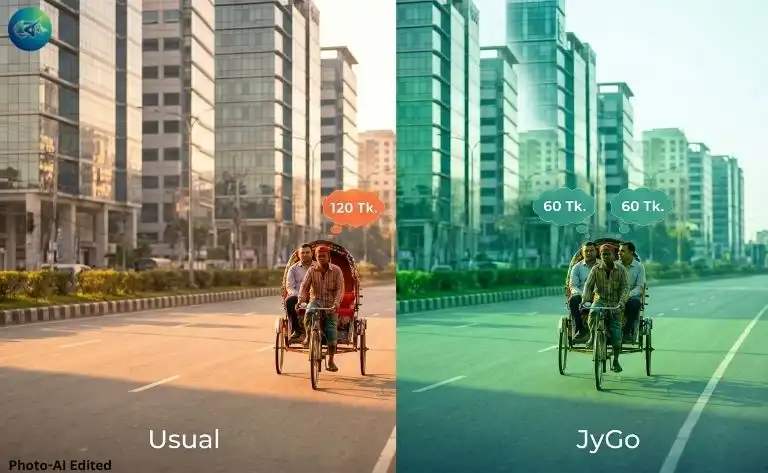 ঢাকায় রিকশা-অটোরিকশা শেয়ার করে যাতায়াত, খরচ কমাবে নতুন অ্যাপ