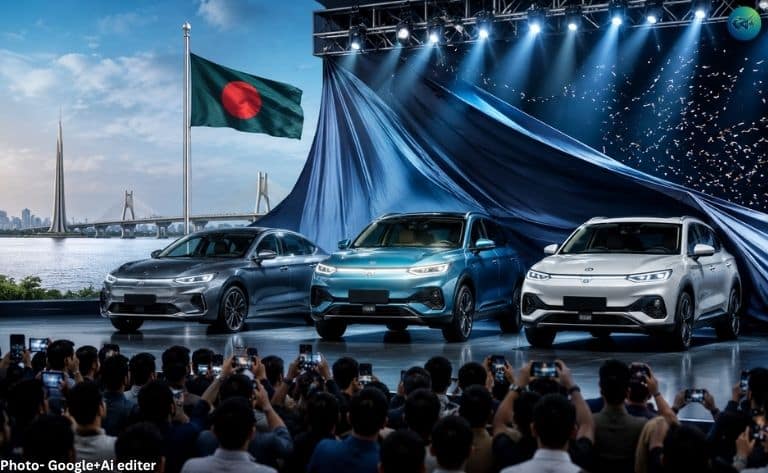 বিওয়াইডির নতুন ৩ ইলেকট্রিক ও হাইব্রিড গাড়ি