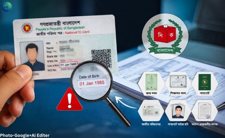 ভোটার আইডি কার্ডের বয়স ভুল?