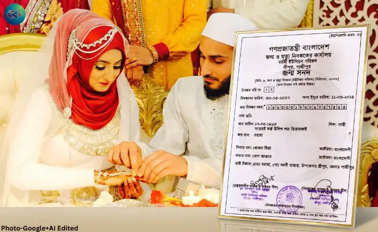 বিয়ে নিবন্ধনে বড় পরিবর্তন, বাধ্যতামূলক হচ্ছে অনলাইন জন্মনিবন্ধন