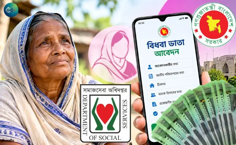 বিধবা ভাতা আবেদন ২০২৬ ও সরকারি ভাতা পাওয়ার নিয়ম